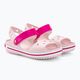 Detské sandále Crocs Crockband sotva ružové/candy pink 4