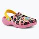 Detské šľapky Crocs Ron English Party Animals Classic Clog Kids pink lemonade/multi 4