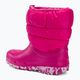 Juniorské snehové topánky Crocs Classic Neo Puff candy pink 3