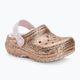 Detské žabky Crocs Classic Lined Glitter Clog gold/barely pink 2