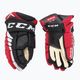 Hokejové rukavice CCM JetSpeed FT4 SR black/red/white 2