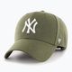47 Značka MLB New York Yankees MVP SNAPBACK sandalwood baseballová čiapka 5