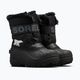 Sorel Snow Commander junior snehové topánky black/charcoal 9