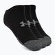 Under Armour Heatgear No Show športové ponožky 3 páry čierne 1346755