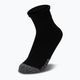 Under Armour Heatgear Quarter športové ponožky 3 páry čierne 1353262