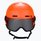 Detská lyžiarska prilba Salomon Grom Visor oranžová L48369 2