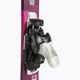 Detské zjazdové lyže Salomon Lux Jr S + C5 bordeau/pink 5
