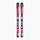 Detské zjazdové lyže Salomon Lux Jr S + C5 bordeau/pink 6