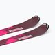 Detské zjazdové lyže Salomon Lux Jr S + C5 bordeau/pink 9