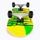 Creature Ripped Logo Micro Sk8 classic skateboard zelená a žltá 122099 5