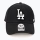 47 Značka MLB Los Angeles Dodgers MVP baseballová čiapka čierna 4