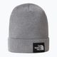 Zimná čiapka The North Face Dock Worker Recycled light grey heather