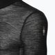 Pánske termo tričko Smartwool Intraknit Merino 200 1/4 Zip black 16260 3