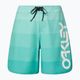 Pánske plavecké šortky Oakley Retro Mark 19" zelené FOA4043047GR 4