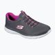 Dámska tréningová obuv SKECHERS Summits charcoal/purple 7
