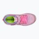 SKECHERS Go Run 600 Shimmer Speeder detská tréningová obuv light pink/multi 15