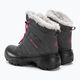 Columbia Rope Tow III WP Dievčenské detské snehové topánky dark grey/haute pink 3
