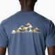 Pánske tričko Columbia Tech Trail Graphic Tee blue 1930802 3