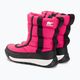 Sorel Outh Whitney II Puffy Mid juniorské snehové topánky cactus pink/black 3