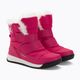 Detské trekové topánky Sorel Whitney II Strap Wp cactus pink/black 4