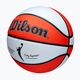 Basketbalová lopta detská Wilson WNBA Authentic Series Outdoor orange/white veľkosť 5 3
