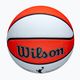 Basketbalová lopta detská Wilson WNBA Authentic Series Outdoor orange/white veľkosť 5 4