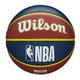 Wilson NBA Team Tribute Denver Nuggets basketball navy blue WTB1300XBDEN veľkosť 7 3