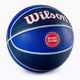Wilson NBA Team Tribute Detroit Pistons basketbal modrý WTB1300XBDET veľkosť 7 2