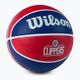 Wilson NBA Team Tribute Los Angeles Clippers basketbalová červená WTB1300XBLAC veľkosť 7 2