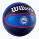 Wilson NBA Team Tribute Philadelphia 76ers basketball blue WTB1300XBPHI veľkosť 7 2