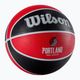 Wilson NBA Team Tribute Portland Trail Blazers basketbal červený WTB1300XBPOR veľkosť 7 2