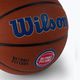 Wilson NBA Team Alliance Detroit Pistons hnedá basketbalová lopta WTB3100XBDET veľkosť 7 3