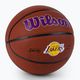 Wilson NBA Team Alliance Los Angeles Lakers hnedá basketbalová lopta WTB3100XBLAL veľkosť 7 2