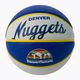 Wilson NBA Team Retro Mini Denver Nuggets basketbal modrý WTB3200XBDEN veľkosť 3