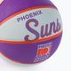 Wilson NBA Team Retro Mini Phoenix Suns fialová basketbalová lopta WTB3200XBPHO veľkosť 3 3