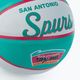 Wilson NBA Team Retro Mini San Antonio Spurs basketbal šedá WTB3200XBSAN veľkosť 3 3