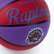 Wilson NBA Team Retro Mini Toronto Raptors basketbal červená WTB3200XBTOR veľkosť 3 3