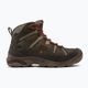 Pánske trekové topánky KEEN Circadia Mid Wp green-brown 1026766 2