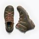 Pánske trekové topánky KEEN Circadia Mid Wp green-brown 1026766 13
