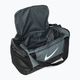 Tréningová taška Nike Brasilia 9,5 41 l sivá/čierna/biela 3