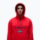 Pánska mikina Napapijri Burgee Half Zip Hooded 2.0 red goji 4