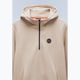 Pánska mikina Napapijri B-Badge Half Zip Hooded beige rocky 7