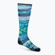 Dámske lyžiarske ponožky Smartwool Performance Ski Zero Cushion Skication Print OTC blue SW001629E181