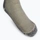 Smartwool Classic Mountaineer Maximum Cushion Crew hnedo-červené trekové ponožky SW0133002361 5