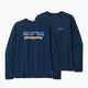 Dámske trekingové tričko Patagonia P-6 Logo Responsibili-Tee LS tidepool blue 7