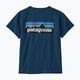 Dámske trekingové tričko Patagonia P-6 Logo Responsibili-Tee tidepool blue 9