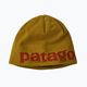 Patagonia Beanie logo belwe / cosmic gold trekingová čiapka 5
