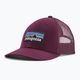 Patagonia P-6 Logo LoPro Trucker night plum baseballová čiapka