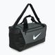 Tréningová taška Nike Brasilia 9,5 41 l sivá/biela 2
