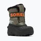 Sorel Snow Commander junior snehové topánky stone green/alpine tundra 7